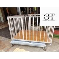 ราคา OT.กรงสุนัขเหล็กกล่อง ก.100 cm ย.15cm ส.100 CM. (12705143)