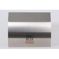 ราคา Boxandco Mail box ตู้จดหมาย MB4801 Stainless แบบแขวนผนัง A4 รองรับเอกสาร A4 Stainless (10117416)