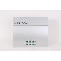 ราคา Boxandco Mail box ตู้จดหมาย MB03PP Silver แบบฝั่งกำแพง Silver A4 รองรับเอกสาร A4 (10117436)