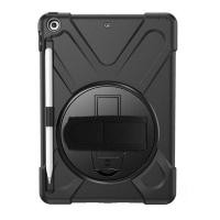 ราคา เคสกันกระแทก iPad 10.2 นิ้ว | iPad 10.2 Military Grade Rugged Case with Hand Strap & Kick-Stand BLACK (10387765)