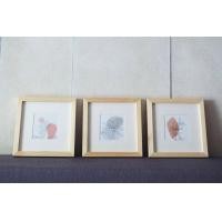 ราคา lemonandhome กรอบรูป L-18 สีธรรมชาติ 30 cm.x30 cm. มินิมอล (10547473)