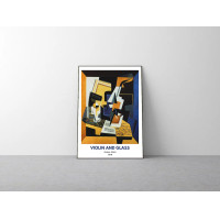 ราคา BH gallery violin and glass A3 กรอบสีดำ (10580993)