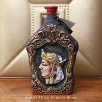 ราคา INTERY FAMITOSS ของตกแต่งบ้าน ขวดเหล้าตกแต่ง 6 (10592570)