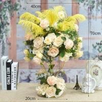 ราคา CT045E005 DECHOME แจกันดอกไม้ แจกัน มินิมอล แจกันทรงสูง แจกันดอกไม้ตกแต่งบ้าน แจกันดอกไม้ ดีไซด์สวย รูปทรงหรูหรา 7 (10599417)