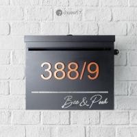 ราคา Homenumber7 บ้านเลขที่ 7 ตู้จดหมาย ตู้ไปรษณีย์ Customize ตู้จดหมาย รุ่นคลาสสิก อักษรนูนและอักษรฉลุ ขนาด 30x25 cm กล่องจดหมาย ตู้รับจดหมาย ขนาด 30x25 c (10777130)