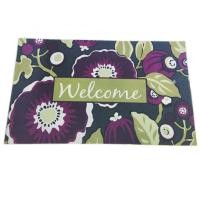 ราคา Flocked Mat พรมเช็ดเท้าซับน้ำ welcome (10814722)