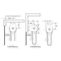 ราคา MICRO ม่านม้วน รุ่น DOUCE รหัส RVDLF7506 Translucent Chacoal อุปกรณ์สีดำ 60x120 cm. (10818231)
