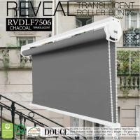 ราคา MICRO ม่านม้วน รุ่น DOUCE รหัส RVDLF7506 Translucent Chacoal อุปกรณ์สีขาว 150x120 cm. (10818233)