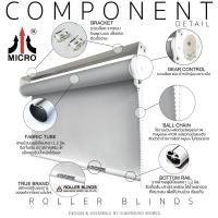 ราคา RVSL3113 Pink Pastel ม่านม้วนรุ่นมาตราฐานทึบแสง กันความร้อน กันน้ำ กันฝุ่นละอองง อุปกรณ์สีดำ 150x200 cm. (10817235)