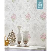 ราคา TY Home Shop TY WALL HOME วอลเปเปอร์ 3D เนื้อนูน 53 ซม. x 10 ม. รุ่น 9061 (สีขาวลายดอกไม้) (10837048)