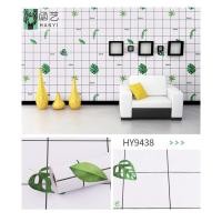 ราคา TY Home Shop วอลเปเปอร์​ลายอิฐ ลายหิน รุ่น 9438 (รุ่น 9438 (สีขาวลายตาราง)) (10837281)