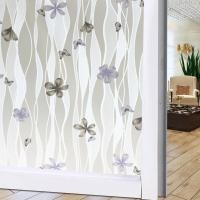 ราคา TY Home Shop TY WALL HOME ฟิล์มติดกระจก กว้าง 90 ซม. ยาว 100 ซม. - รุ่น 8906 (สีใสลายดอกไม้) (10837363)