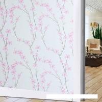 ราคา TY Home Shop TY WALL HOME ฟิล์มติดกระจก กว้าง 90 ซม. ยาว 100 ซม. รุ่น 8920 (สีขาวลายดอกไม้ชมพู) (10837058)