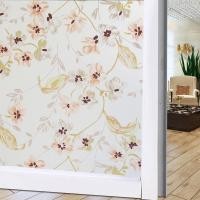 ราคา TY Home Shop TY WALL HOME ฟิล์มติดกระจก กว้าง 90 ซม. ยาว 100 ซม. รุ่น 8876-1 (สีครีมลายดอกไม้) (10837088)