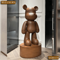 ราคา RS.LUXURY กระปุกออมสิน โมเดลหมี สี 101cm น้ำตาล (10874781)