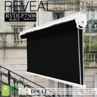 ราคา MICRO ม่านม้วน รุ่น DOUCE รหัส RVDLF7508 Translucent Black 100x120 cm. อุปกรณ์สีขาว (10818259)