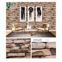ราคา TY Home Shop วอลเปเปอร์ลายอิฐ ลายหิน รุ่น 9245 (รุ่น 9245 (สีเทาลายอิฐ)) (10837264)