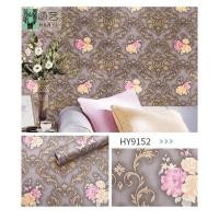 ราคา TY Home Shop TY WALL HOME วอลเปเปอร์​ลายหลุยส์ ลายไทย กันน้ำ​ กาวในตัว​ เนื้อ​ PVC​ ​ 0.45×10 M. รุ่น 9152 (สีน้ำตาลลายทอง) (10837568)