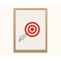 ราคา ARTIMAGE กรอบรูป (ABTR0059) รูปโปสเตอร์ แต่งห้อง ดำ 12x15นิ้ว ABTR0059 (10950404)