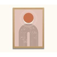 ราคา ARTIMAGE กรอบรูป (MIN00112) รูปโปสเตอร์ แต่งห้อง สีโอ๊ค 12x15นิ้ว ABTR00112 (10955890)