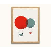 ราคา ARTIMAGE กรอบรูป (ABTR0056) รูปโปสเตอร์ แต่งห้อง 8x12/A4นิ้ว ABTR0056 ขาว (10950188)