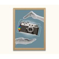 ราคา ARTIMAGE กรอบรูป (ABTR0050) รูปโปสเตอร์ แต่งห้อง ดำ 8x12/A4นิ้ว ABTR0050 (10949506)