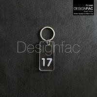 ราคา Designfac,พวงกุญแจเลขห้อง พวงกุญแจโรงแรม รีสอร์ท หอพัก พวงกุญแจอะคริลิคใส โมเดิร์น ลอฟท์ โมเดิร์น 17 (12013878)