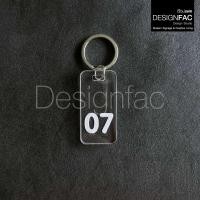 ราคา Designfac,พวงกุญแจเลขห้อง พวงกุญแจโรงแรม รีสอร์ท หอพัก พวงกุญแจอะคริลิคใส โมเดิร์น ลอฟท์ โมเดิร์น 07 (12013888)
