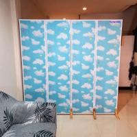 ราคา ร้านฉากกั้นห้อง ฉากบังตา - ฉากบังตา กั้นห้อง ลาย w05 partition ฉากหลัง มีลายทั้ง 2ด้าน ลายติดกับแผ่นไม้ ฉากสำเร็จรูป (12087955)