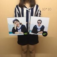 ราคา G.gift กรอบลอย ของขวัญรับปริญญา กรอบพรีเวดดิ้ง 10x10นิ้ว (12106830)