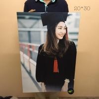 ราคา G.gift กรอบลอย ของขวัญรับปริญญา กรอบพรีเวดดิ้ง 20x30นิ้ว (12106839)