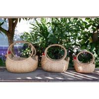 ราคา Bualoi Homedecor ตะกร้าไก่มีหัวใส่ของ ตะกร้าสาน ตะกร้าผักตบชวา ใหญ่มีหัว 10x13x5 (12168211)
