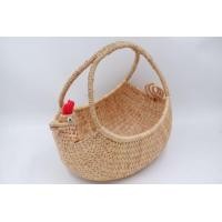 ราคา Bualoi Homedecor ตะกร้าไก่มีหัวใส่ของ ตะกร้าสาน ตะกร้าผักตบชวา กลางมีหัว 8x11x5 (12168210)