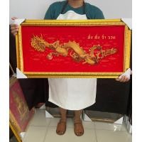 ราคา กิตติกรอบรูป [13x29 นิ้ว] ภาพมังกรมงคล กรอบรูปมงคลภาพ มังกรเรียกทรัพย์ เสริมอำนาจ บารมี เพิ่มความมั่งคั่ง พื้นสีแดง (12141781)