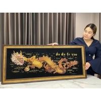ราคา กิตติกรอบรูป [16x42 นิ้ว] ภาพมังกรมงคล กรอบรูปมงคลมังกรเรียกทรัพย์ เสริมอำนาจ บารมี เพิ่มความมั่งคั่ง พื้นสีดำ (12141809)