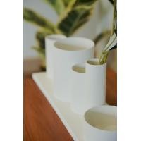 ราคา zedere เซเดอร์เร่ | ของแต่งบ้าน แจกัน สีขาว มินิมอล สำหรับตกแต่งบ้าน ตั้งโต๊ะ อเนกประสงค์ เหล็ก จัดระเบียบ (12225115)