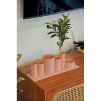 ราคา zedere เซเดอร์เร่ | ของแต่งบ้าน แจกัน สีชมพู มินิมอล สำหรับตกแต่งบ้าน ตั้งโต๊ะ อเนกประสงค์ เหล็ก จัดระเบียบ (12225117)