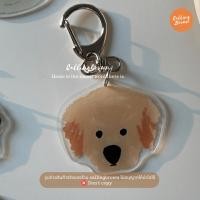 ราคา callingbrown พวงกุญแจ อคริลิค อะคริลิค หมา [ขั้นต่ำ2ชิ้น] พวงกุญแจ โกลเด้น (12238142)