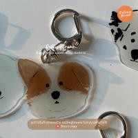 ราคา callingbrown พวงกุญแจ อคริลิค อะคริลิค หมา [ขั้นต่ำ2ชิ้น] พวงกุญแจ คอร์กี้ (12238145)