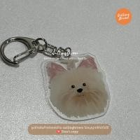 ราคา callingbrown พวงกุญแจ อคริลิค อะคริลิค หมา [ขั้นต่ำ2ชิ้น] พวงกุญแจ ยอร์กเชียร์ (12238146)