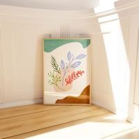 ราคา Beezy Art Shop กรอบรูปและรูปภาพ Botanical Floral Art Style 01 No. 10 30 x 40 cm (12303226)