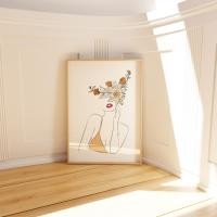 ราคา Beezy Art Shop กรอบรูปและรูปภาพ Abstract Girl Art Style 01 No. 10 30 x 40 cm (12303733)