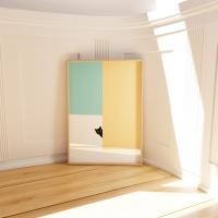 ราคา Beezy Art Shop กรอบรูปและรูปภาพ Fortune & Animal Art Style 01 No. 10 30 x 40 cm (12303634)