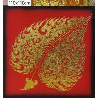 ราคา POTONG SHOP ภาพวาดมงคล ใบโพธิ์ A057 (12329177)
