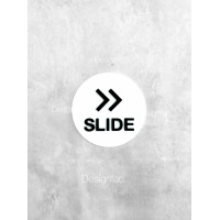 ราคา Designfac ป้ายเลื่อนประตู SLIDE แบบวงกลม ป้ายเลื่อนซ้าย ป้ายเลื่อนขวา ป้ายอะคริลิค โมเดิร์นมินิมอล, ขาว เลื่อนขวา 1 ป้าย (12335854)