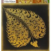 ราคา POTONG SHOP ภาพวาดมงคล ใบโพธิ์ A054 (12329174)
