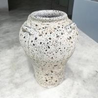 ราคา Lanna Pottery Vaseแจกันดินเผาทรงไห มีหู 4 หู สีขาวเก่า ขนาด 25 x 31 cm Normal (12478899)
