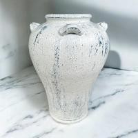 ราคา Lanna Pottery Vaseแจกันดินเผาทรงไห มีหู 4 หู ขนาด 25 x 31 cm. สีฟ้าคราม (12478916)