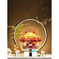 ราคา INTERY แมวกวัก แมวกวักรับทรัพย์ ตุ๊กตาแมวกวัก แมวนำโชค แมวกวักญี่ปุ่น ตุ๊กตาแมว โมเดลแมวกวัก โคมไฟLed 17 (10587579)