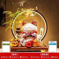 ราคา INTERY แมวกวัก แมวกวักรับทรัพย์ ตุ๊กตาแมวกวัก แมวนำโชค แมวกวักญี่ปุ่น ตุ๊กตาแมว โมเดลแมวกวัก โคมไฟLed 13 (10587586)